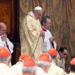 Papa Francesco rito delle ceneri